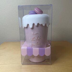 Stainless Tumbler with Sweet Macarons Lid